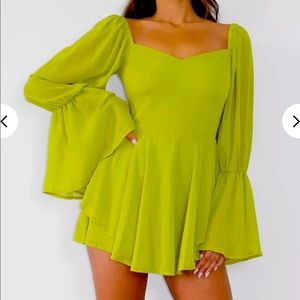 Long sleeve romper from Misguided